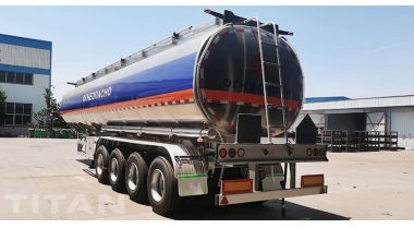 Алюминиевая Цистерна Полуприцеп 50000 Литров Будет Отправлен в Туркменистан