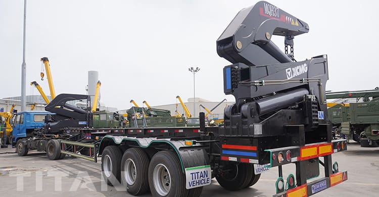 40ft side loader trailer 