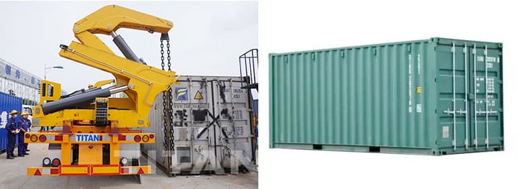 40ft side loader trailer 