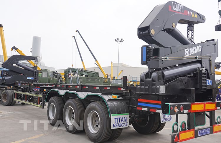 40ft side loader trailer 