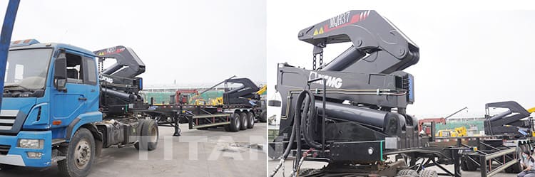 40ft side loader trailer 
