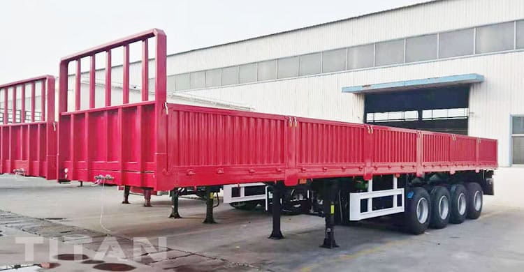 4 axles trailer