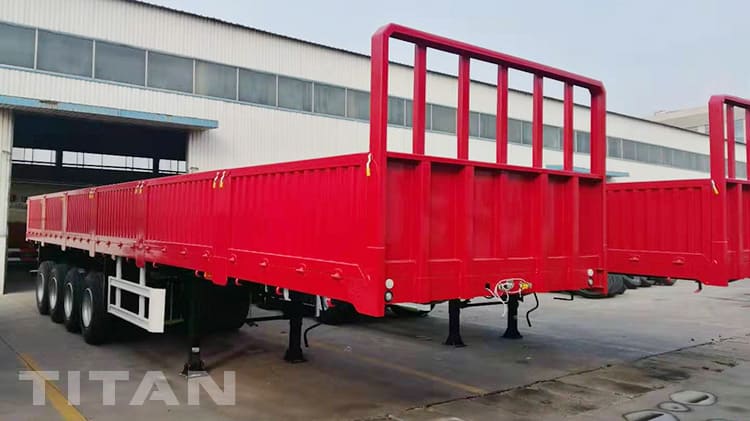 4 axles trailer