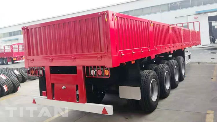 4 axles trailer