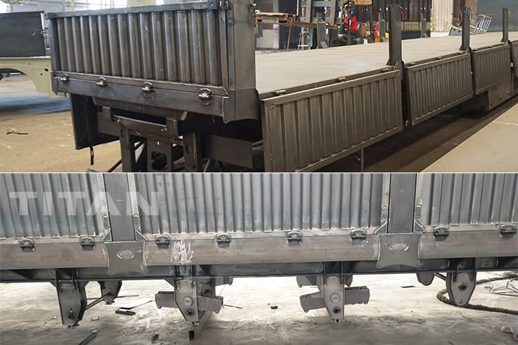 4 axles trailer