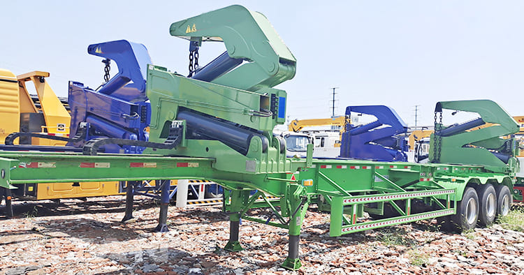 Side lifter trailer