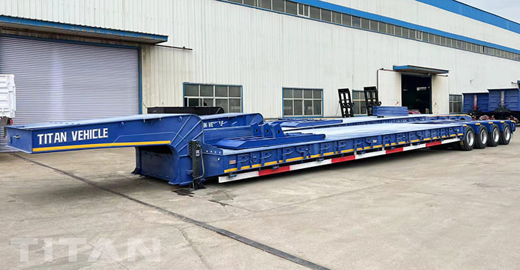 Низкорамные Полуприцепы Тяжеловозы 150 Тонн для продажи в Гвинее