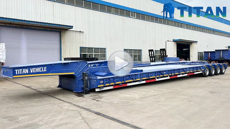 Низкорамные Полуприцепы Тяжеловозы 150 Тонн для продажи в Гвинее