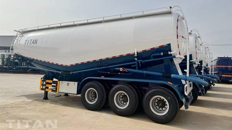 3 Axle Bulk Cement Trailer for Sale in Ethiopia