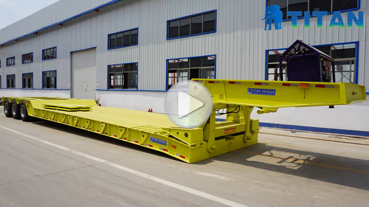 lowboy gooseneck trailer