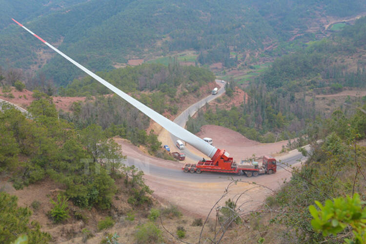 windmill blade trailer