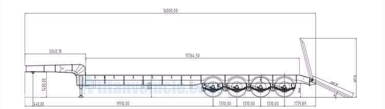 low loader trailer