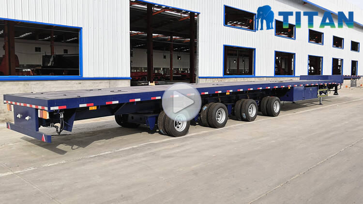 Wind Turbine Blade Transportation Extendable Trailer Videos