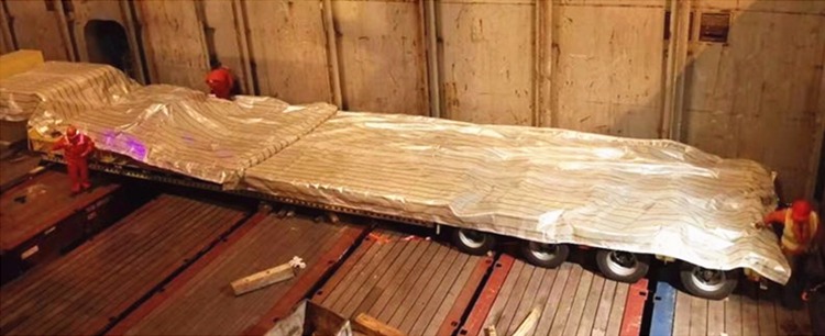lowboy semi trialer