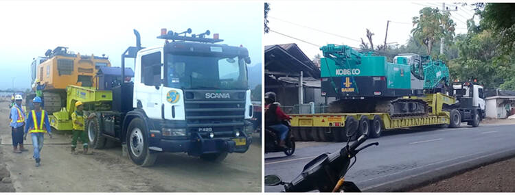 lowboy trailer