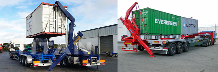 side loader trialer