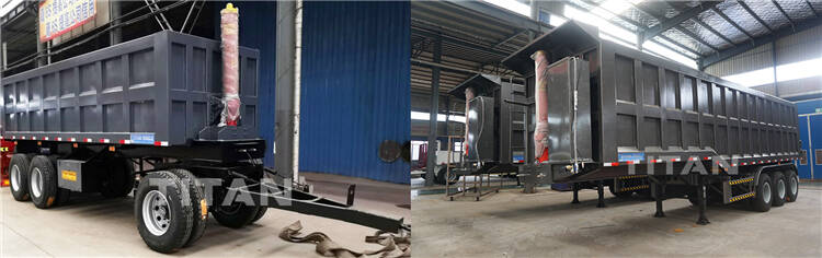 rear dump trailer