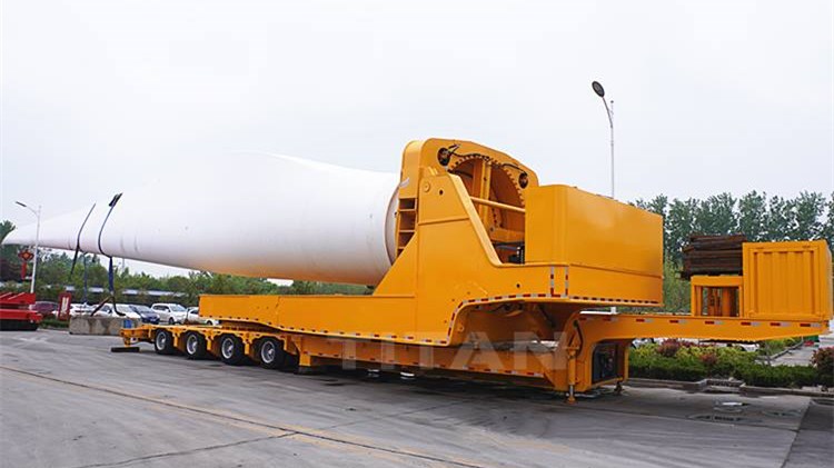 Полуприцеп для Транспортировки Лопастей Ветрогенератора  Wind Blade Adaptor