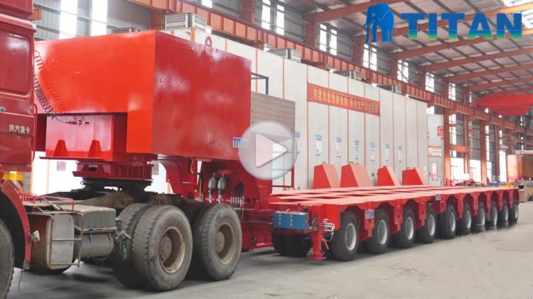 10 axles modular trailer