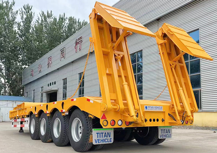 Купить Низкий Трал Для Перевозки Авто 4 Осный