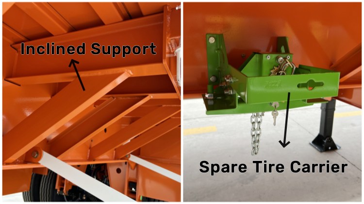 3 axle flatbed trailers for sale manufacturer