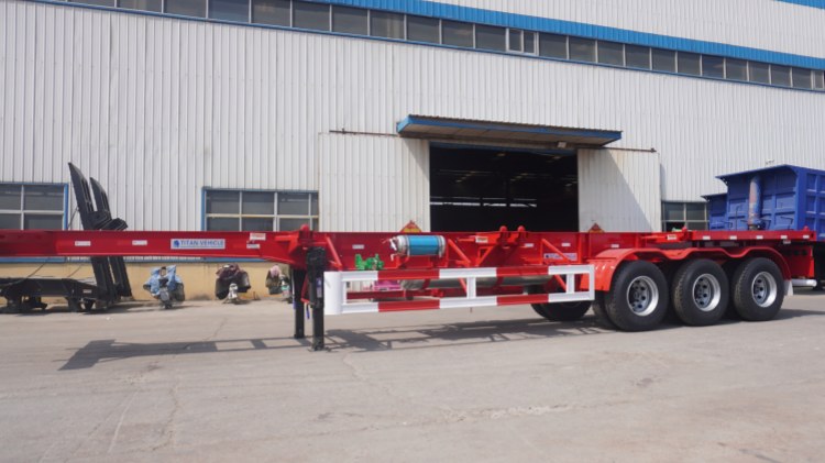 tripple axle flat bed