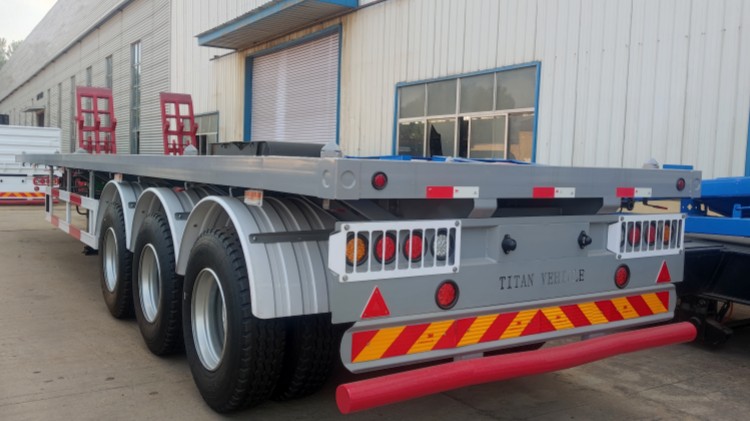 platform semi trailer
