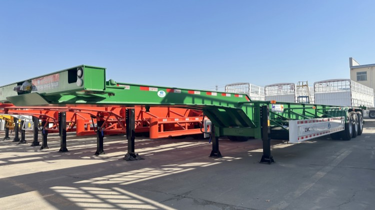 3 Axle Low Bed Trailer For Sale