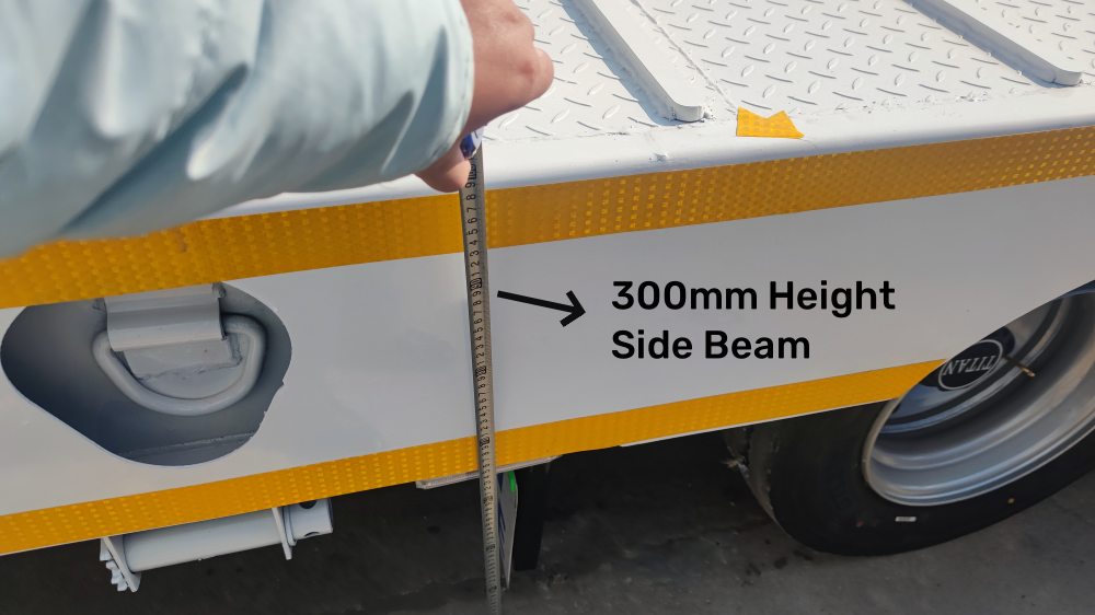 3 Axles Lowbed Trailer For Sale In Belarus