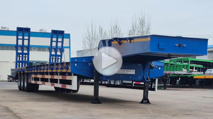 Video Of Low Bed Trailer For Sale Please kindly watch the video of 3 axle low bed trailer.