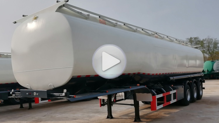 Edible Oil Tank Semi Trailer | Cooking Oil Tank Semi Trailer