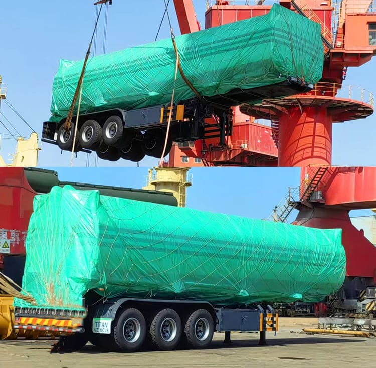 45000L дизельный топливный прицеп для продажи в Мавритании, Нуакшот