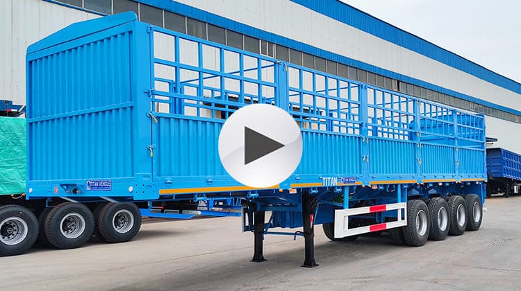 4-осный полуприцеп Fence Cargo для продажи на Филиппинах, Фили