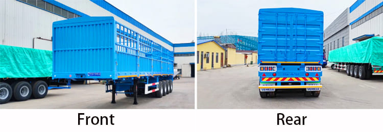 4-осный полуприцеп Fence Cargo для продажи на Филиппинах, Фили