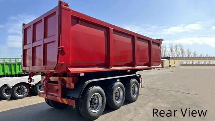 Полуприцеп-самосвал CIMC 35CBM на продажу в Папуа-Новой Гвинее