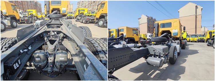 Шасси грузовика Howo 8x4 на продажу в Папуа-Новой Гвинее