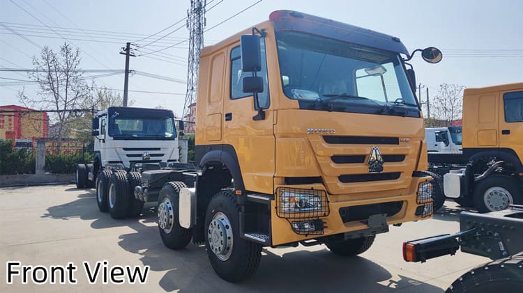 Шасси грузовика Howo 8x4 на продажу в Папуа-Новой Гвинее