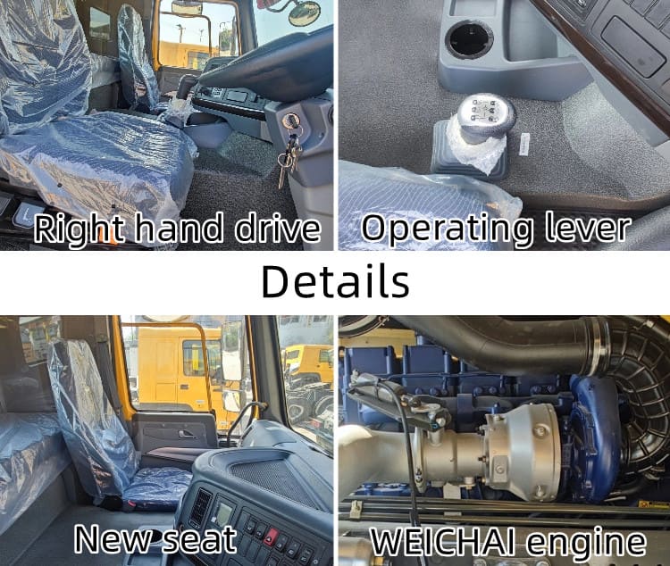 Шасси грузовика Howo 8x4 на продажу в Папуа-Новой Гвинее