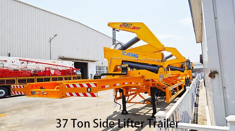 37-тонный side lifter Trailer для продажи на Филиппинах, Себу