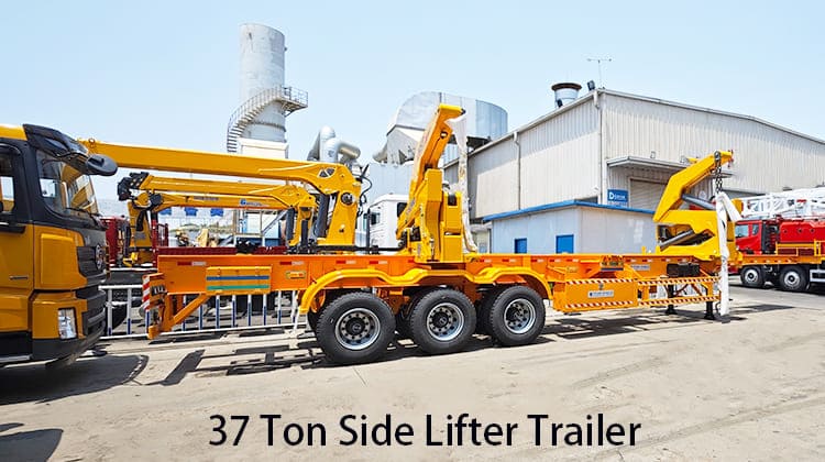 37-тонный side lifter Trailer для продажи на Филиппинах, Себу
