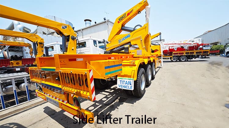 37-тонный side lifter Trailer для продажи на Филиппинах, Себу