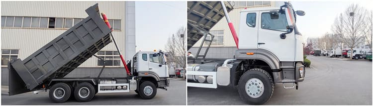 Новый самосвал Sinotruk Howo 380 6x4 в Папуа-Новой Гвинее