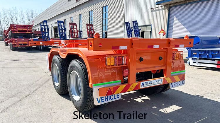 20-футовый skeletal Trailer | skeleton Trailer для продажи в Мавритании, Нуакшот