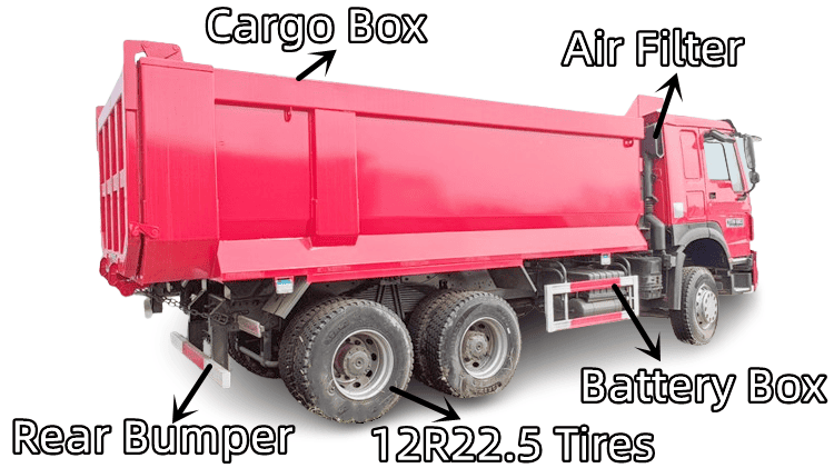 Б/у самосвал Howo 6x4 371 на продажу в Папуа-Новая Гвинея