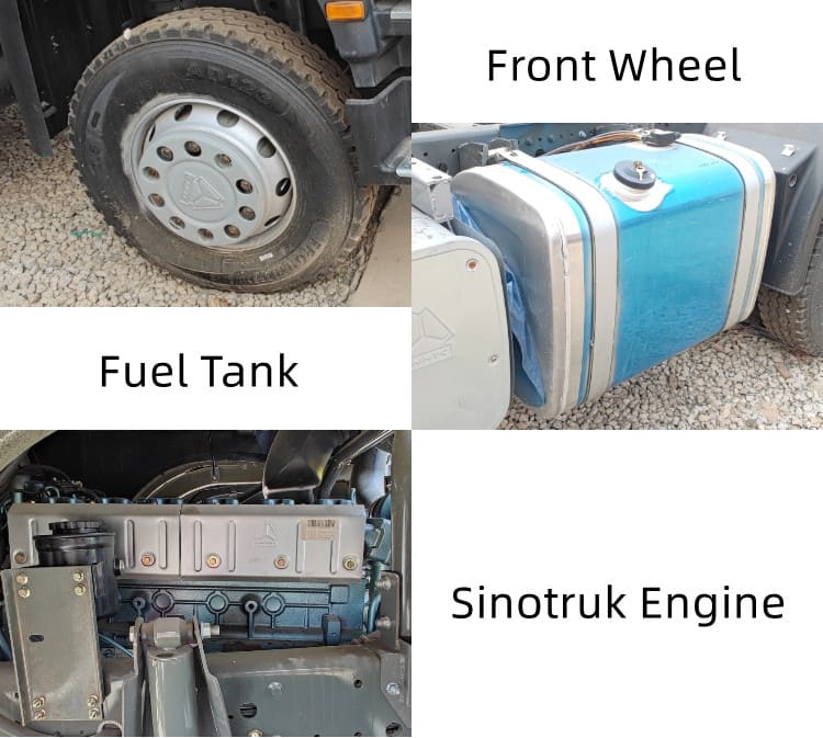Тракторная головка Howo 371 Sinotruk 2022 б/у Цена в Папуа-Новой Гвинее