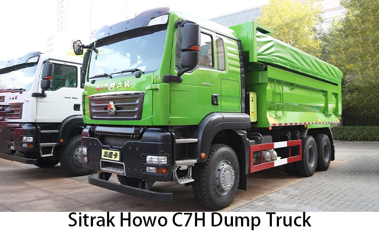 Продажа подержанных самосвалов Sitrak Howo C7H 440/540 в Камеруне