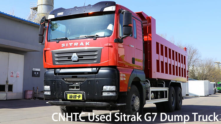 CNHTC Подержанный самосвал Sitrak G7 на продажу в Намибии