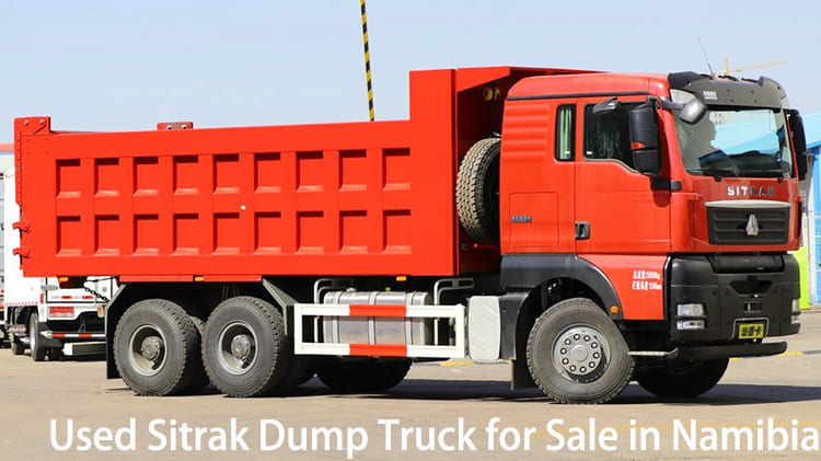 CNHTC Подержанный самосвал Sitrak G7 на продажу в Намибии