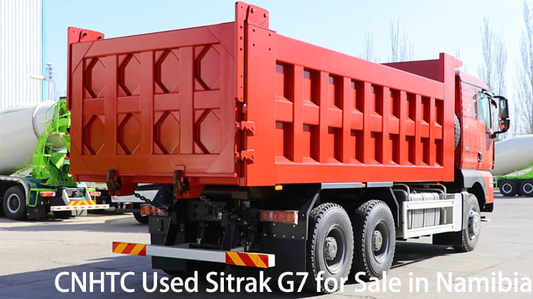 CNHTC Подержанный самосвал Sitrak G7 на продажу в Намибии