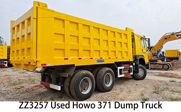 ZZ3257 самосвал Howo 371 б/у на продажу в Уганде, Ugebb